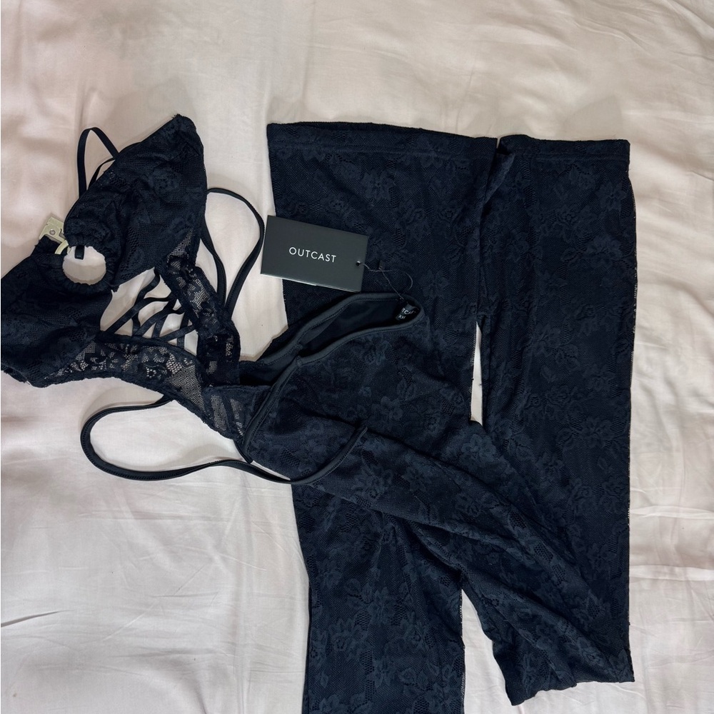 Outcast Black Jumpsuit